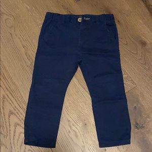 Zara baby boy navy blue pants
